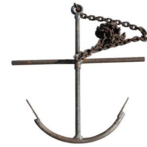 Iron Anchor With Chain 1 IRON-0133