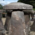 Large Sandstone Staddle Stones set 3 GFO-0263a