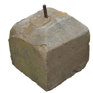 Reclaimed Stone Pillar Base 1 AST-0021