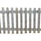 Reclaimed Wooden Round Top Paled Picket Fencing 1 WOOD-0131