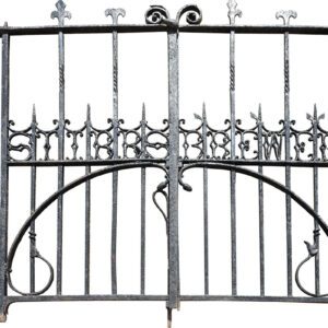 Wrought Iron Double Gates Stibbs Brewer 1 IRON-0135