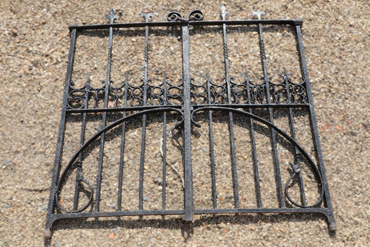 Wrought Iron Double Gates Stibbs Brewer 5 IRON-0135