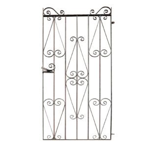 Wrought Iron Side Gate 1 IRON-0134