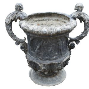 Antique Classical Lead Urn 1 GFO-0280