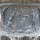 Antique Classical Lead Urn 2 GFO-0280