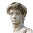 Garden Statue of Michelangelos David 2 GFO-0275