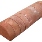 Red Half Round Coping Bricks 1 CBRICK-015