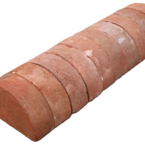 Red Half Round Coping Bricks 1 CBRICK-015