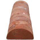 Red Half Round Coping Bricks 3 CBRICK-015