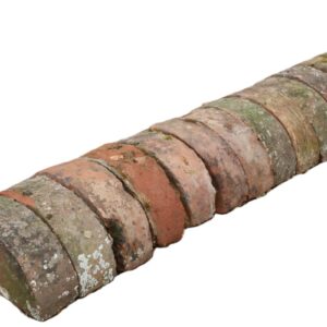 Red Half Round Wall Copings 1 RCP-0011