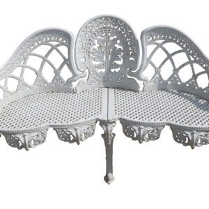 Vintage Aluminium Garden Seat 1 GFO-0277