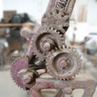 Antique Cast Iron Mangle 2 GFO-0139
