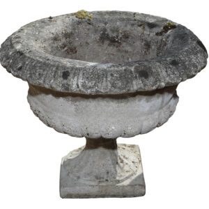 Composite Stone Gadrooned Planter 1 POT-0143