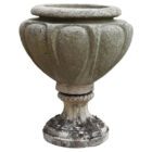 Reclaimed Composite Stone Urn 1a GFO-0278