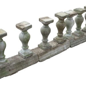 Reclaimed Reconstituted Stone Balustrade Incomplete 1 AST-0038