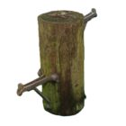 Telegraph Pole Sections and Brackets Pair 5 WOOD-0135