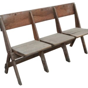 Antique Folding Theatre Seats 1 INT-2083