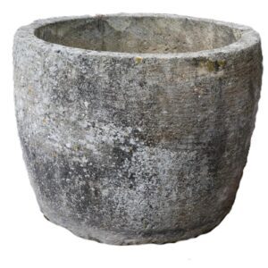 Antique French Limestone Round Trough 1 GFO-0272