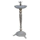 Brass and Glass Ashtray on Pedestal 1 INT-2081