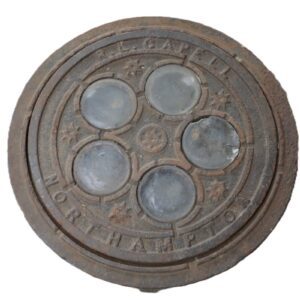 Cast Iron Coal Hole Cover 1 IRON-0155