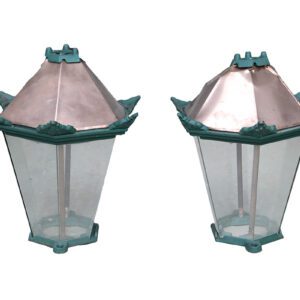 Copper Topped Interior Lantern 1 INT-2077