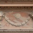 Hand Carved Fire Surround Rams Head 3 FIRE-0096