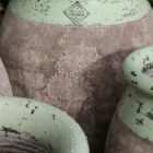 Handmade Glazed Classic Prestige Patina Olive Jars 3 Green POT-0125 perfect planting spring