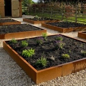 Corten Steel Modular Planter 1 WIT-0048