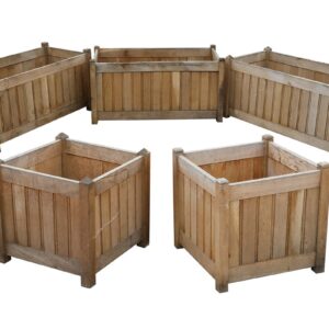 Reclaimed Handmade Hardwood Planters 8 POT-0146_0145
