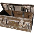 Reclaimed Military Ammo Box Green 1 INT-2074