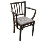 Reclaimed Upholstered Wooden Chair 1 INT-2069