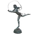 Weathered Atalanta Greek Statue 2 GFO-0288