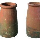 Bellied Roll Top Chimney Pots Main ROOF-0286_0288