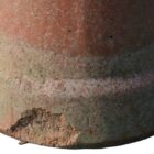 Pair of Red Roll Top Chimney Pots 6 ROOF-0307