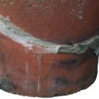 Small Roll Top Chimney Pots Pair 6 ROOF-0305