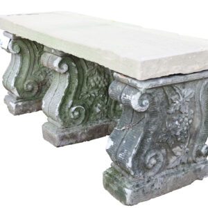 Composite Stone Bench Supports x 3 1 GFO-0324