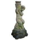 Composite Stone Birdbath Base 1 GFO-0307