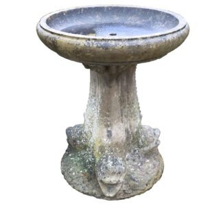 Fish Motif Bird Bath 1 WAT-039111