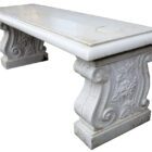 Haddonstone Straight Garden Bench 1 GFO-0327
