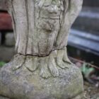 Reclaimed Composite Stone Birdbath Base 4 GFO-0199