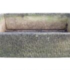 Reclaimed Reconstituted Stone Trough 29 Inch wide 1 GFO-0322