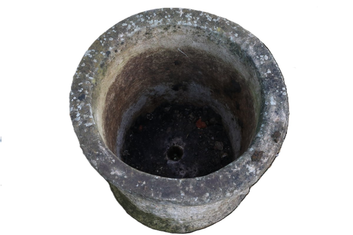 Reconstituted Stone Planter with Cherubs 3 POT-0147