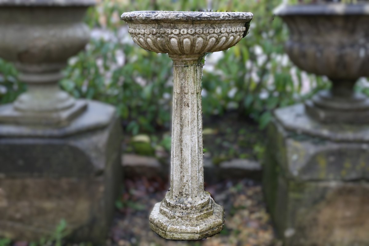 Roman Column Bird Bath 2 GFO-0302