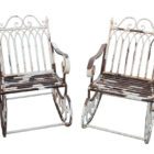 Steel Garden Rocking Chairs Reclaimed 1 GFO-0300