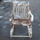 Steel Garden Rocking Chairs Reclaimed 3 GFO-0300