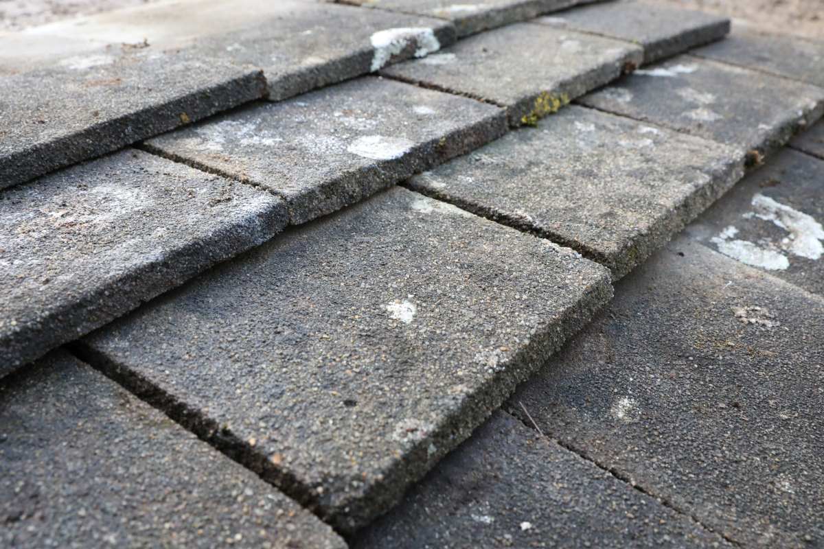 Textured Grey Concrete Roof Tiles 2 Roof-0311