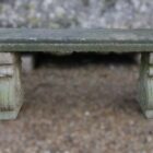 Weathered Composite Stone Bench 4 GFO-0326