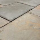 Buff Tumbled Limestone Paving 3a NPAV-0151
