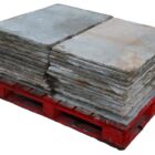 Buff Tumbled Limestone Paving 5 NPAV-0151