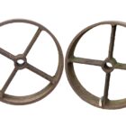Cast Iron Factory Cart Wheels 1 WAT-03867